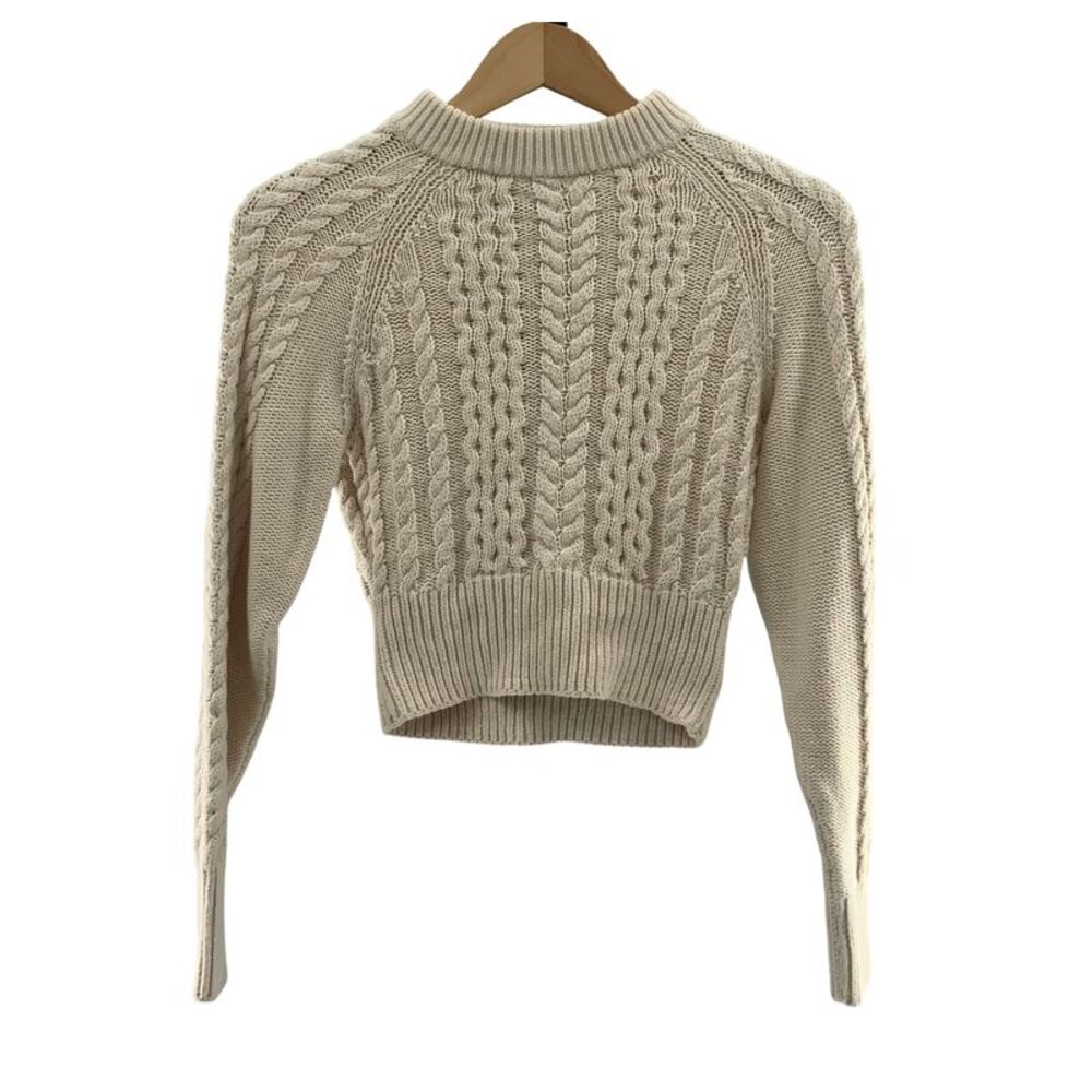 Women Sweater Cream XS